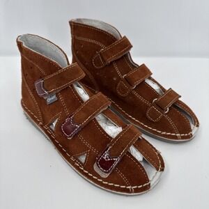 Daniel Preventive  Shoes Size‎ 12-12.5 EU 30 Brown Suede Summer Sandals Support